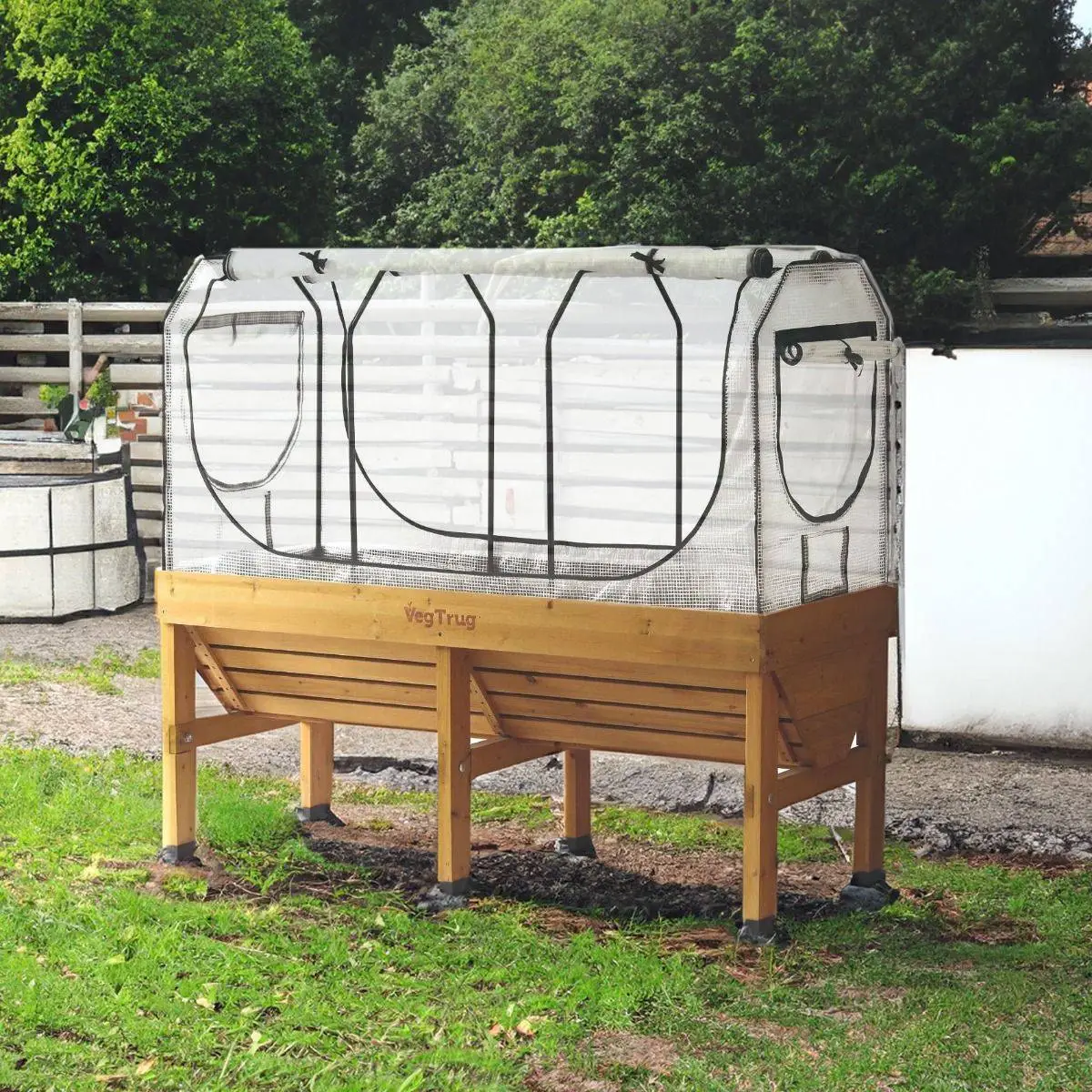 VegTrug Medium Greenhouse Frame & Multi Cover Set 3 VegTrug Medium Greenhouse Frame & Multi Cover Set