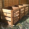 1150 Litre Blackdown Range Triple Slotted Wooden Composter 1 1150 Litre Blackdown Range Triple Slotted Wooden Composter -CHARA Garden Shop 1150 blackdown range triple slotted wooden composter 1 jpg