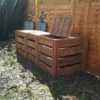 1150 Litre Blackdown Range Triple Slotted Wooden Composter With Lids -CHARA Garden Shop 1150 blackdown range triple slotted wooden composter with lids 1 1 jpg