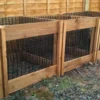 1900 Litre Blackdown Range Triple Leaf Mould Wooden Composter -CHARA Garden Shop 1900 blackdown range triple leaf mould wooden composter 1 jpg