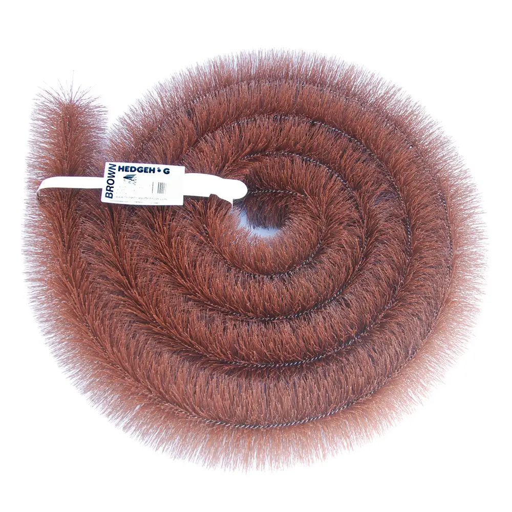 Hedgehog Gutter Brush (12m X 100mm) Brown 4 Hedgehog Gutter Brush (12m X 100mm) Brown - Image 2