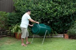 Tumbleweed 220L Compost Tumbler -CHARA Garden Shop 220l tumbleweed compost tumbler 1 jpg