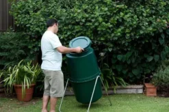 Tumbleweed 220L Compost Tumbler -CHARA Garden Shop 220l tumbleweed compost tumbler 2 jpg