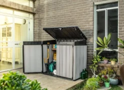 Keter Elite Storage Box Duotech -CHARA Garden Shop 244762 5 jpg