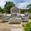 Wroxham 4 Seater Rattan Outdoor Lounge Set -CHARA Garden Shop 26008 jpg