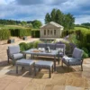 Titchwell Lounge Set With Standard Table -CHARA Garden Shop 26102 3 jpg