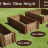 30cm High Single Raised Beds - Blackdown Range - 100cm Wide -CHARA Garden Shop 30cm high single raised beds blackdown range 1 1 2 1 jpg