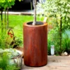 Cylindro High Cylinder - Corten Steel 1 Cylindro High Cylinder - Corten Steel -CHARA Garden Shop 3 1 1 png