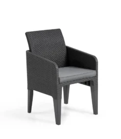 Keter Santiago 5 Piece Outdoor Dining Set - Grey -CHARA Garden Shop 3 9 jpg