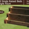 45cm High 3 Tiered Single Raised Beds - Blackdown Range - 50cm Wide -CHARA Garden Shop 45cm high 3 tiered single raised beds blackdown range 1 1 1 1 jpg