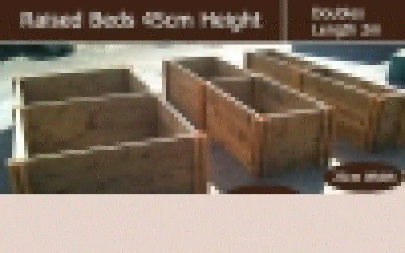 45cm High Double Raised Beds - Blackdown Range - 50cm Wide 4 45cm High Double Raised Beds - Blackdown Range - 50cm Wide - Image 2