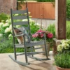 Oakwell Outdoor Rocking Chair - Grey -CHARA Garden Shop 46003a jpg