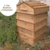 Blackdown Beehive Wooden Composter - 4 Tier - Pre Built -CHARA Garden Shop 4 tier beehive png