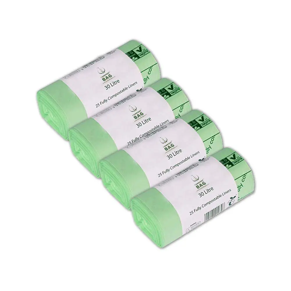 4 Pack X 30ltr Caddy Liners - 25 Pack 3 4 Pack X 30ltr Caddy Liners - 25 Pack