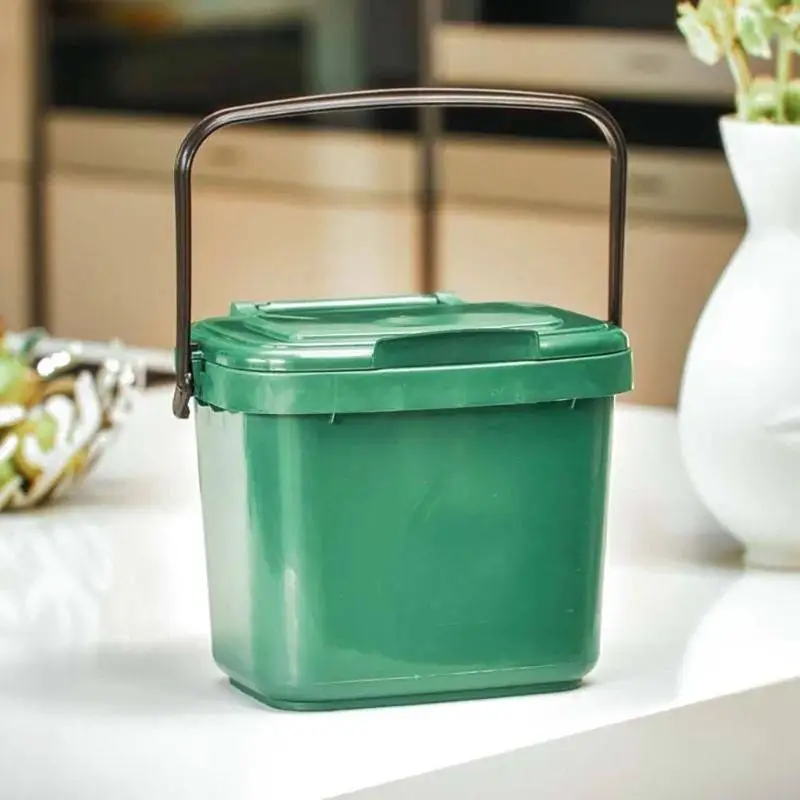 5ltr Green Kitchen Caddy 3 5ltr Green Kitchen Caddy