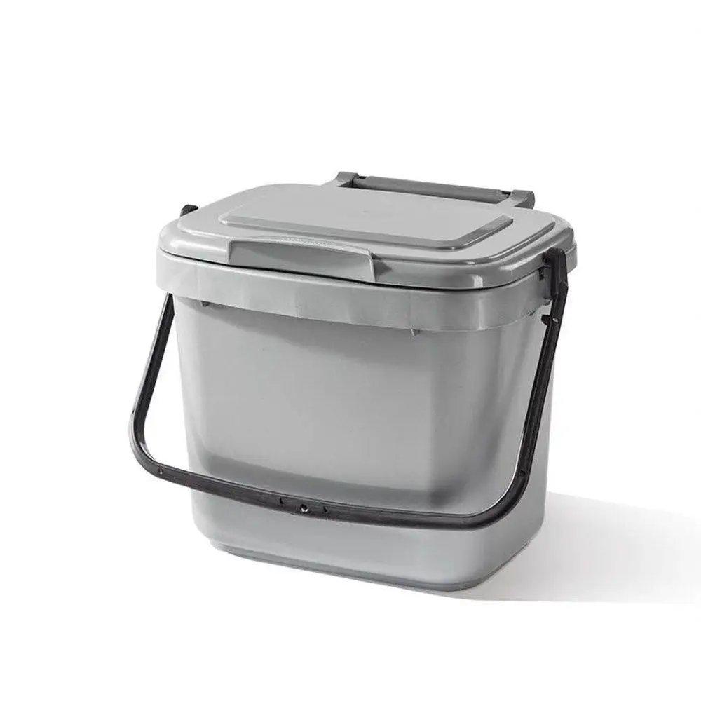 5ltr Silver Grey Kitchen Caddy 3 5ltr Silver Grey Kitchen Caddy