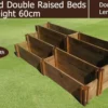 60cm High 3 Tiered Double Raised Beds - Blackdown Range - 100cm Wide 2 60cm High 3 Tiered Double Raised Beds - Blackdown Range - 100cm Wide -CHARA Garden Shop 60cm high 3 tiered double raised beds blackdown range 1 1 2 1 jpg