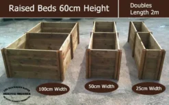 60cm High Double Raised Beds - Blackdown Range - 100cm Wide -CHARA Garden Shop 60cm high double raised beds blackdown range 2 1 2 1 jpg