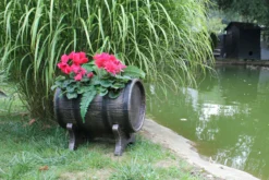 Roto Salsa Planter Barrel Effect - 30cm - Small -CHARA Garden Shop 6140 1 jpg