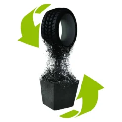 50cm Sonata Self Watering Recycled Rubber Plant Pot Slate -CHARA Garden Shop 71mybbg6zyl. ac sl1500 2 jpg