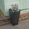 50cm Sonata Self Watering Recycled Rubber Plant Pot Slate 2 50cm Sonata Self Watering Recycled Rubber Plant Pot Slate -CHARA Garden Shop 71npxinujml. ac sl1181 jpg
