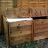 800 Litre Blackdown Range Double Deluxe Standard Wooden Composter -CHARA Garden Shop 800 blackdown range double deluxe standard wooden composter 1 jpg
