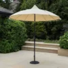 Carrousel 2.7m Parasol - Cream -CHARA Garden Shop 83470 jpg