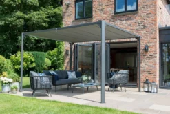 3 X 3.6m Pandora Leaf Pergola -CHARA Garden Shop 84913 2 1 jpg