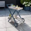 Florenity Galaxy Drinks Trolley - Grey -CHARA Garden Shop 88014 2 1 jpg