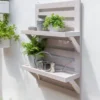 Florenity Galaxy Hanging Shelf - Grey -CHARA Garden Shop 88029 jpg