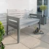 Florenity Grigio 2 Seat Bench - Grey 2 Florenity Grigio 2 Seat Bench - Grey -CHARA Garden Shop 89003 2 1 jpg
