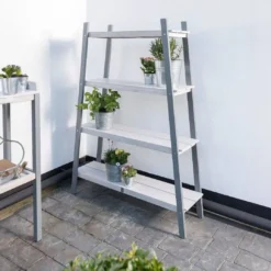 Grey Grigio Plant Shelf