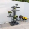 Florenity Grigio Grey Plant Stand -CHARA Garden Shop 89020 2 1 jpg