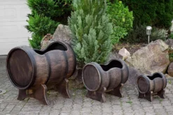 Roto Salsa Planter Barrel Effect - 30cm - Small -CHARA Garden Shop 91e5a3mfbal. sl1500 jpg