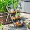 Rowlinson Alderley Plant Ladder -CHARA Garden Shop aldplants plant ladder small 07 jpg