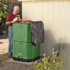 400 Litre Aerobin Hot Composter - Brunswick Green With Leachate Hose Extension Kit -CHARA Garden Shop b083y23pzp green 400l aerobin jpg