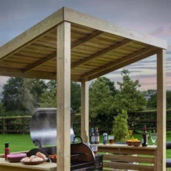 Rowlinson Bondi Barbecue BBQ Shelter -CHARA Garden Shop bbqshel barbequeshelter 05 1 jpg