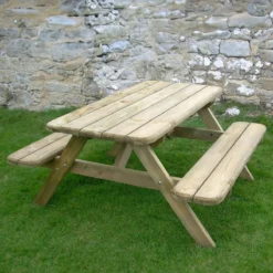 Douglas Fir Traditional Picnic Bench