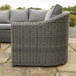 Rowlinson Bunbury Rattan Corner Set In Grey 9 Rowlinson Bunbury Rattan Corner Set In Grey -CHARA Garden Shop bungwcor bunburycornersetgrey 03 jpg