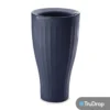 TruDrop Cup 16" Self Watering Planter In Midnight Blue