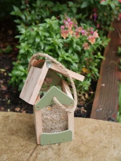 Bird Barn Bird Feeder -CHARA Garden Shop easytofill scaled 1 jpg