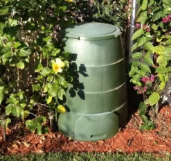 Recycled Plastic 330L Johanna Hot Composter - Green -CHARA Garden Shop green johanna hot composter 1 1 jpg