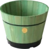 Build A Barrel By VegTrug, Small 37cm - Sage Green (FSC 100%) -CHARA Garden Shop green removebg preview png