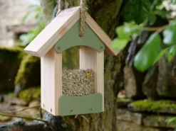 Bird Barn Bird Feeder -CHARA Garden Shop hanging02 scaled 1 jpg