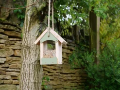 Bird Barn Bird Feeder -CHARA Garden Shop hanging03 scaled 1 jpg