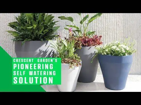 TruDrop Rim 26" Self Watering Planter In Slate Grey 8 TruDrop Rim 26" Self Watering Planter In Slate Grey - Image 6