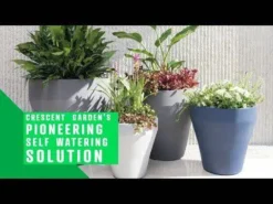 TruDrop Mod 20" X 14" X 24" Self Watering Planter In Olive Green -CHARA Garden Shop hqdefault 29 jpg