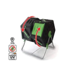 Gardening Naturally Dual Tumbling Composter 2 X 70L Cells -CHARA Garden Shop image 3 140 jpg