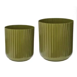 Hudson Corrugated Planters -CHARA Garden Shop ivl hgcps2nesta jpg