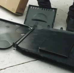 Tumbleweed 200l Flat Pack Compost Bin -CHARA Garden Shop lid jpg